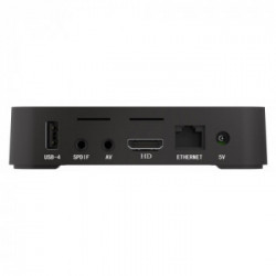 Akai ANDROID Smart TV box Collegamento ethernet LAN Nero