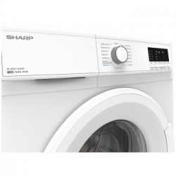 Sharp ES-HFA7103WD-IT - Lavatrice a Carica Frontale, 7 Kg, 1000 Giri, Classe D
