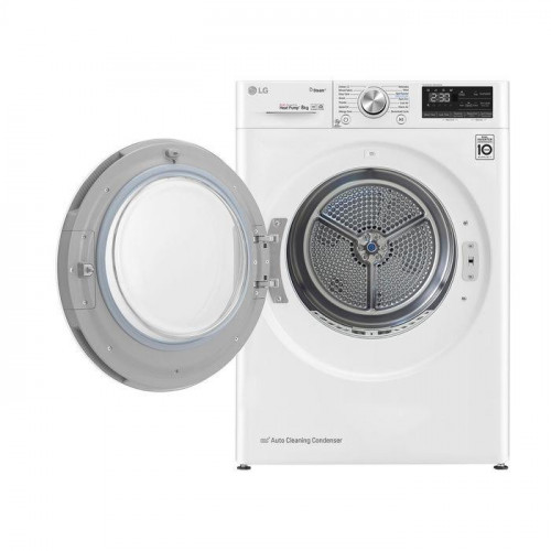 Lg RC80V9AV3W - Asciugatrice Pompa di Calore, 8...