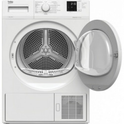 Beko DRXS722W - Asciugatrice Slim a Pompa di Calore, 7 Kg, A++