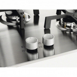 Electrolux EGS6424X - Piano Cottura a Gas, Acciaio Inox, 60 cm