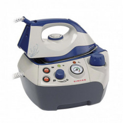Singer SHG6201 - Ferro da Stiro con Caldaia, 2200 W, 1.2 L, 3 bar, Spie Pronto Vapore, Mancanza Acqua