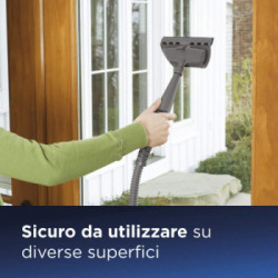 Bissell 2635J SteamShot Pulitore a Vapore Portatile 1050W, Pressione 4,5 Bar, Portatile, Pronto in 60 Sec.