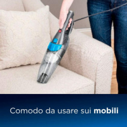 Bissell 2024N Featherweight Pro Eco Scopa Elettrica 450W, Filtro Lavabile