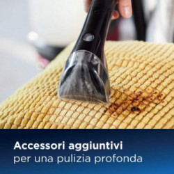 Bissell 1858N Revolution ProHeat 2X Lavamoquette Professionale, 3,7 Lt., Spazzola 8 cm