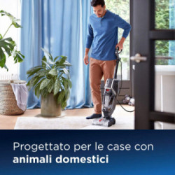Bissell 2571 HydroWave Lavamoquette Ultra-Leggera e Compatta, Spazzola XL, Asciuga in 30 Minuti