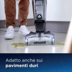 Bissell 2571 HydroWave Lavamoquette Ultra-Leggera e Compatta, Spazzola XL, Asciuga in 30 Minuti