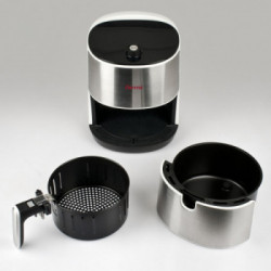 Girmi FG95 Friggitrice ad aria calda 3,2 L Singolo Acciaio satinato, Bianco Indipendente 1500 W
