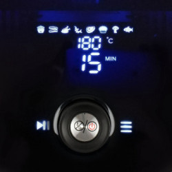 Girmi FG95 Friggitrice ad aria calda 3,2 L Singolo Acciaio satinato, Bianco Indipendente 1500 W