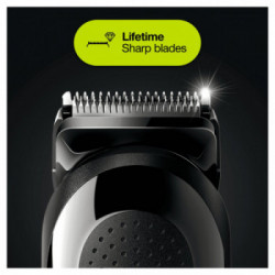 Braun MGK3220 - Regolabarba, Tagliacapelli Rifinitore, Wet&Dry, 6-In-1