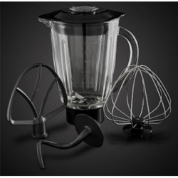 Russell Hobbs 23480-56 sbattitore Sbattitore con base Nero, Rosso 1000 W