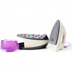Singer SHG2627 - Ferro da Stiro con Caldaia a Ricarica Continua, 2200 W, 120 g/min, Piastra Nano Ceramic, Serbatoio 800 ml