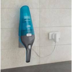 Black & Decker WDC215WA Senza sacchetto Blu, Titanio