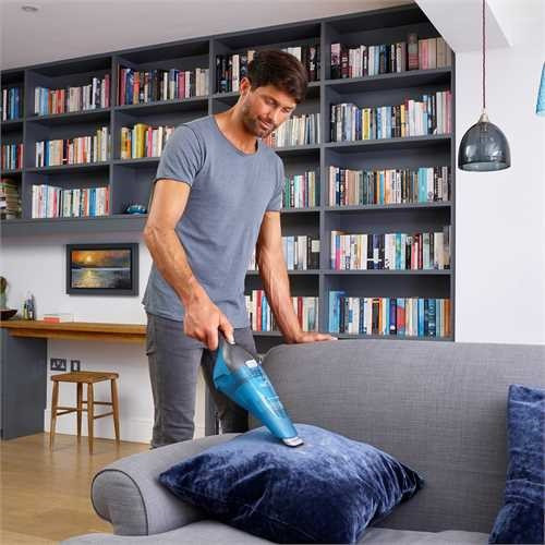 Black & Decker WDC215WA Senza sacchetto Blu,...