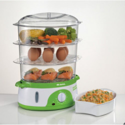 Ariete 0911 pentola a vapore 3 cestello/i Verde, Bianco Libera installazione 800 W