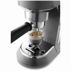 De Longhi 'Dedica' EC 785GY, Macchina Caffè Manuale e a Cialde, 1300 W, 15 Bar, Grigia