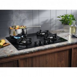 Electrolux EGG64272K - Piano Cottura a Gas. 4 Fuochi, 60 cm, Nero 