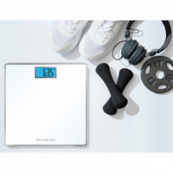 Rowenta BS1501 Classic - Bilancia Pesapersone, Fino a 160 Kg, Vetro Temperato Bianco, Precisione 100 gr