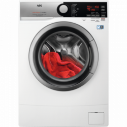 Aeg L6SE62S - Lavatrice Carica Frontale Slim, 6 KG, 1200 Giri, Serie 6000, Classe C
