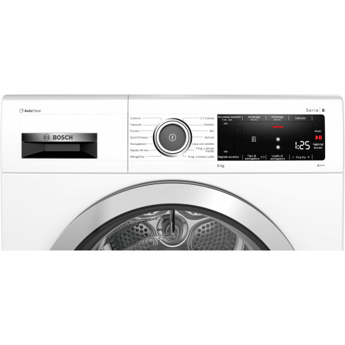 Bosch WTX87MW9IT - Asciugatrice a Pompa di...