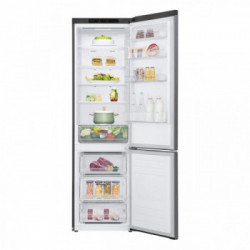 Lg GBP62DSSGR - Frigorifero Combinato da Libera Installazione, 384 Litri, No Frost, Grafite, Classe D 