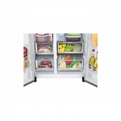 LG GSXV91BSAF - Frigorifero Side By Side, 635 litri, 91,3 cm, Total No Frost, Classe F