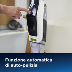Bissell 3401N CrossWave X7 Plus Cordless Pet Select Lavapavimenti Wet & Dry per Animali Domestici con Filtro e Detergente 1 Lt.