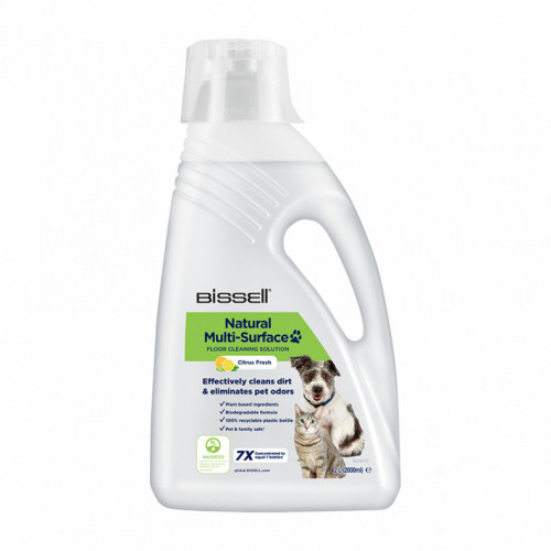 Bissell 31221 Natural Multi-Surface Pet Detergente Naturale, 2 Lt.,  Ingredienti Origine Vegetale