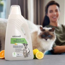 Bissell 31221 Natural Multi-Surface Pet Detergente Naturale, 2 Lt., Ingredienti Origine Vegetale