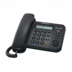 Panasonic KX-TS560EX1B - Telefono a filo, Identificatore chiamata, Re-dial, Tasti di navigazione, C
