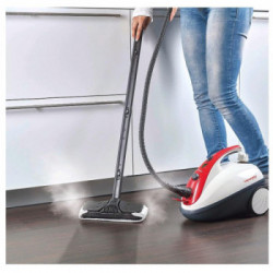 Polti Vaporetto Smart 30_R - Pulitore a Vapore a Traino, 1800 W, 3 Bar, 1,6 Lt.