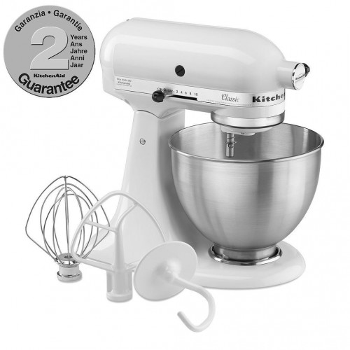 KitchenAid 5K45SSEWH Classic - Robot da Cucina,...