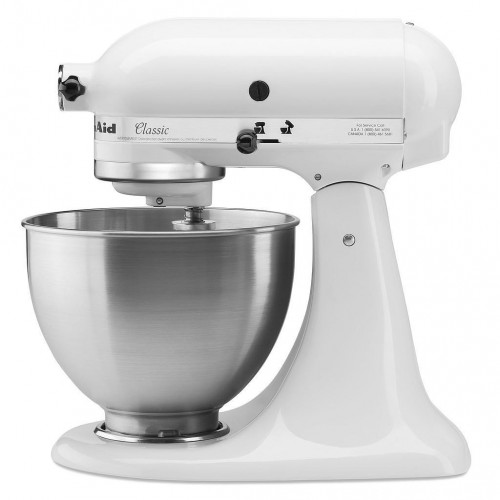 KitchenAid 5K45SSEWH Classic - Robot da Cucina,...