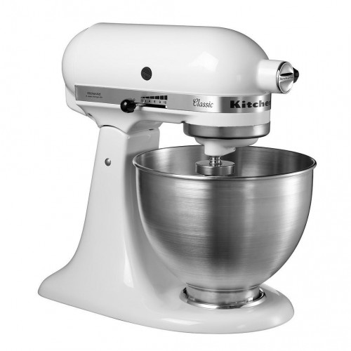 KitchenAid 5K45SSEWH Classic - Robot da Cucina,...