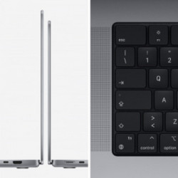 Apple MacBook Pro 16" chip M1 Pro 10‑core CPU 16‑core GPU 512GB SSD Grigio *ESTENSIONE GARANZIA3 3 ANNI IN PIU' in omaggio*