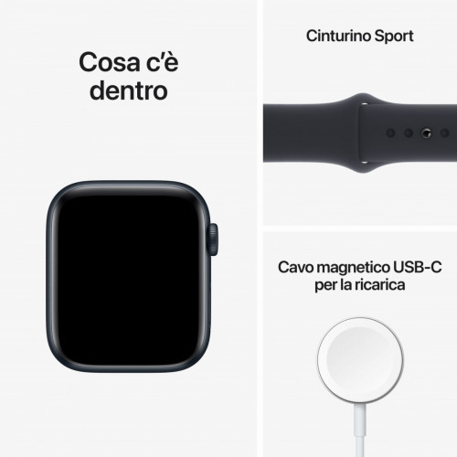Apple Watch SE GPS + Cellular 44mm Cassa in...