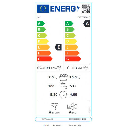 LG F4DV710H1E - Lavasciuga a Carica Frontale,...
