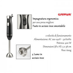 FERRARI FRULL.IMMERS.MULINELLO INOX G20083