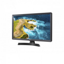 LG 24TQ510S-PZ - Monitor Smart TV 24 pollici HD Ready, DVB-T2, Wifi Nero, Grigio