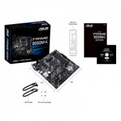 ASUS PRIME B550M-K AMD B550 Presa AM4 micro ATX