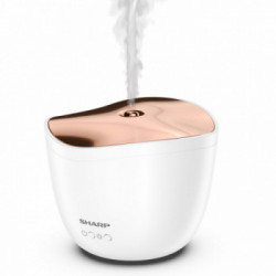 Sharp DF-A1E-W diffusore di aromi Cisterna Plastica Oro, Bianco