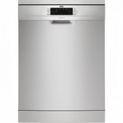 Aeg FFB63700PM - Lavastoviglie da Libera installazione, ProClean, AirDry, 15 Coperti, 60 cm, Classe D (A+++)