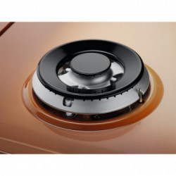 Electrolux EGS6414T - Piano Cottura a Gas, Tripla Corona, Terra di Francia, 60 cm