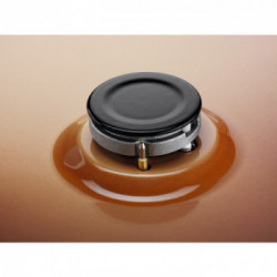 Electrolux EGS6414T - Piano Cottura a Gas, Tripla Corona, Terra di Francia, 60 cm