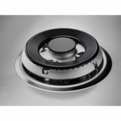 Electrolux EGS6414X - Piano Cottura a Gas, Tripla Corona, Acciaio Inox, 60 cm