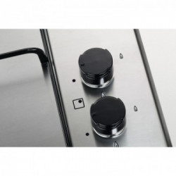 Electrolux EGS6414X - Piano Cottura a Gas, Tripla Corona, Acciaio Inox, 60 cm