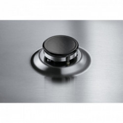Electrolux EGS7534X - Piano Cottura a Gas, Tripla Corona, Acciaio Inox, 75 cm
