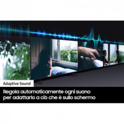 Samsung UE 43AU8070 UXZT 2021 GARANZIA ITALIA 2 ANNI Smart TV 43" LED 4k UHD HDR Wi-Fi Black
