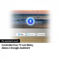 Samsung UE 43AU8070 UXZT 2021 GARANZIA ITALIA 2 ANNI Smart TV 43" LED 4k UHD HDR Wi-Fi Black