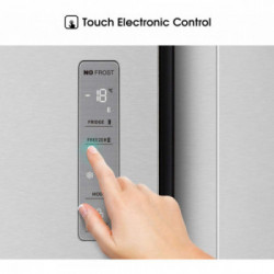 Hisense RS677N4AIF - Frigorifero Americano Side by Side, NoFrost, 519 Litri, Classe F